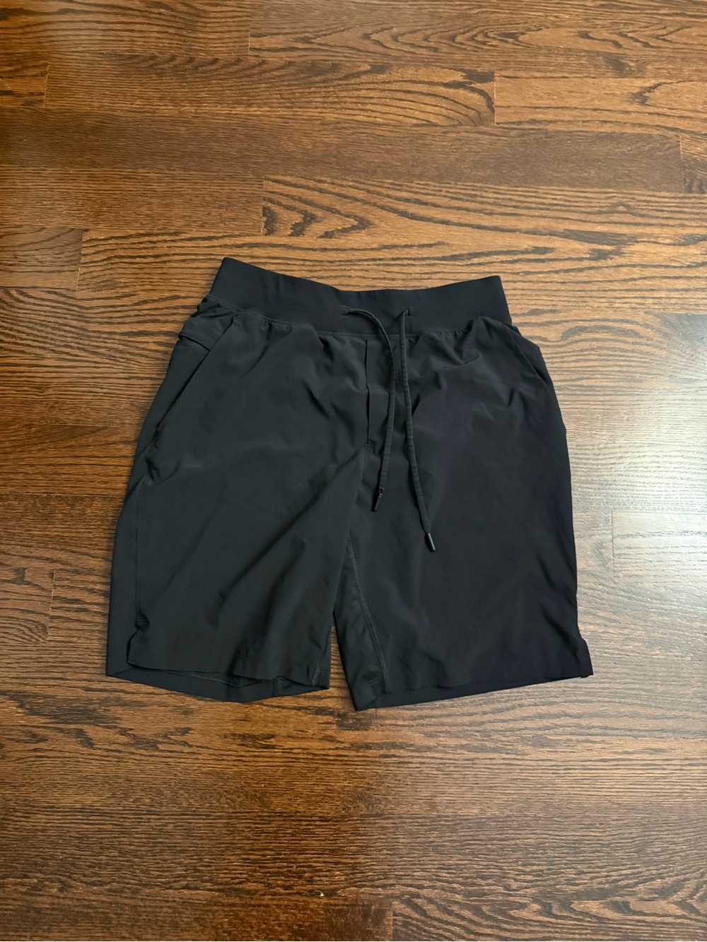 lululemon athletica Men's Black Athletic Drawstring Shorts